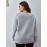 [Plus Size Sweatshirt] Plus Size, Autumn and Winter New European Style Plus Size Solid Color V-Neck Lace Elegant Pullover Sweatshirt for Women