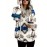 Plus Size Boho Chic Hoodie - Stylish Aztec Print with Cozy Plush, Half-Zipper Closure, Drawstring Hood & Handy Pockets - Perfect for Winter Wear
