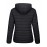 Plus Size Women's Puffer Jacket - Ultra-Lightweight, Warm, and Comfortable Hooded Coat with Full Zip and Waterproof Windproof Design for Hiking, Camping, Mountaineering, and Winter Outdoor Activities - Fashionable Padded Jacket for Curvy Figures