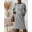 Plus Size, Women'S Plus Size Long Sleeve Maxi dress - Elegant Black Formal & Everyday dress with Side Pocket, Loose Fit Fall/Winter Outfit for Church, Office, Parties - Non-See-Through Fabric, Long Sleeve Dresses, Party Attire, Comfortable Wear, Office Attire, Heart Design, Durable Material, Casual Wearers